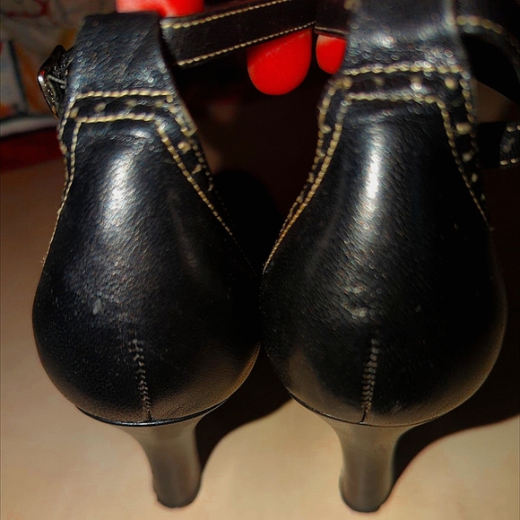 "Franco Sarto" Mary Jane Heels 9 1/2 - Picture 3 of 9